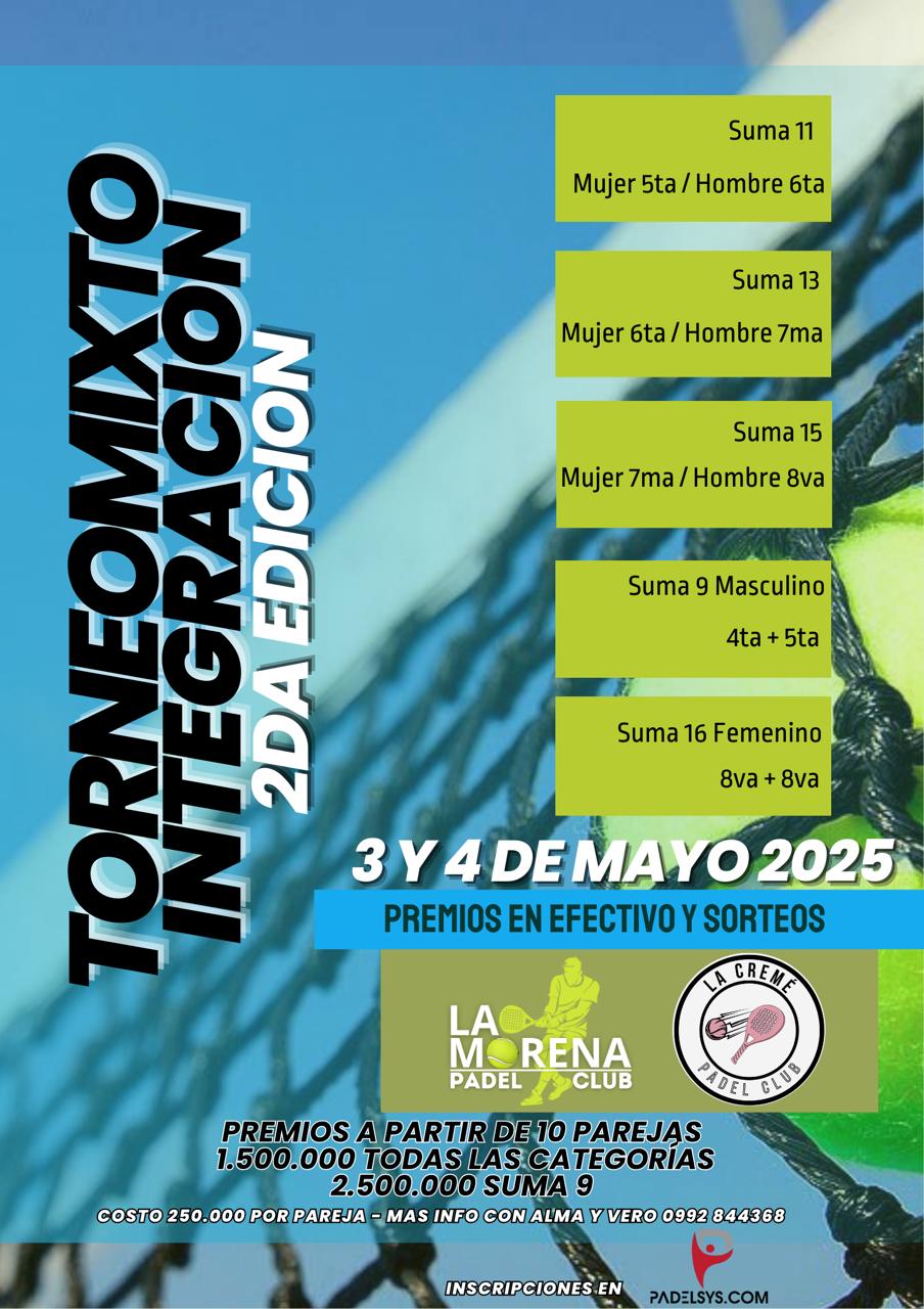 TORNEO INTEGRACION 2da.EDICION